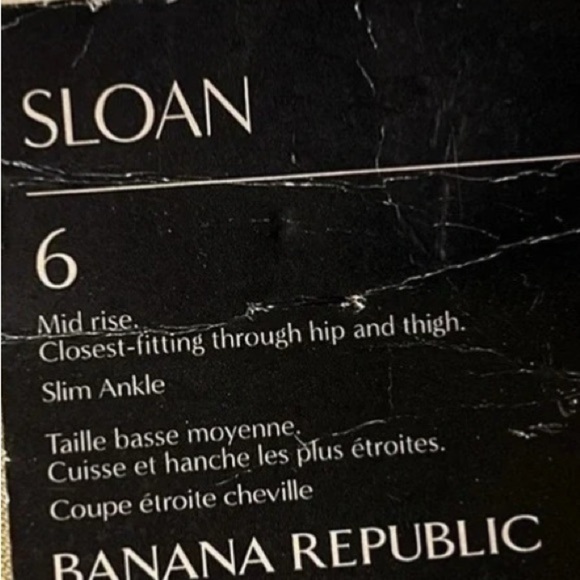 BR Factory SLOAN,vintage NWT pants,sz 6, mid rise,monoblock,career,preppy,retro - Picture 15 of 15